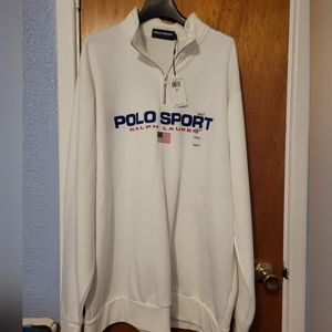Polo sport 1/4 zip pullover with tags